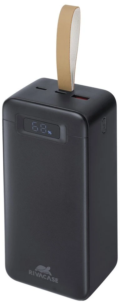 RIA Rivacase VA1084 nešiojamasis įkroviklis Ličio polimeras (LiPo) 40000 mAh Juoda
