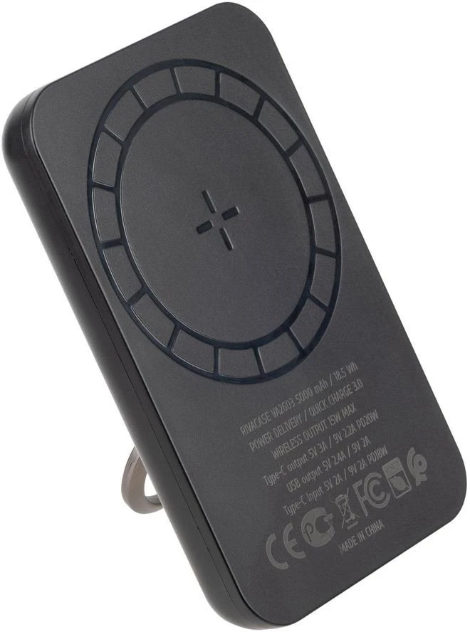 Powerbank Rivacase VA2603 5000 mAh juoda