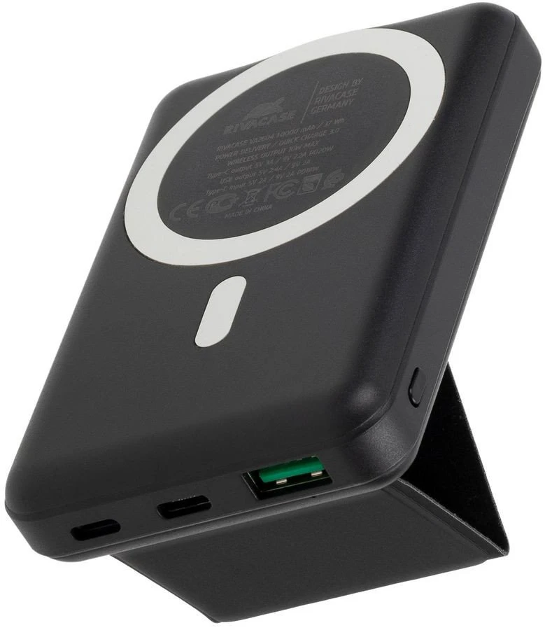 Powerbank Rivacase VA2604 10000 mAh 20W juoda