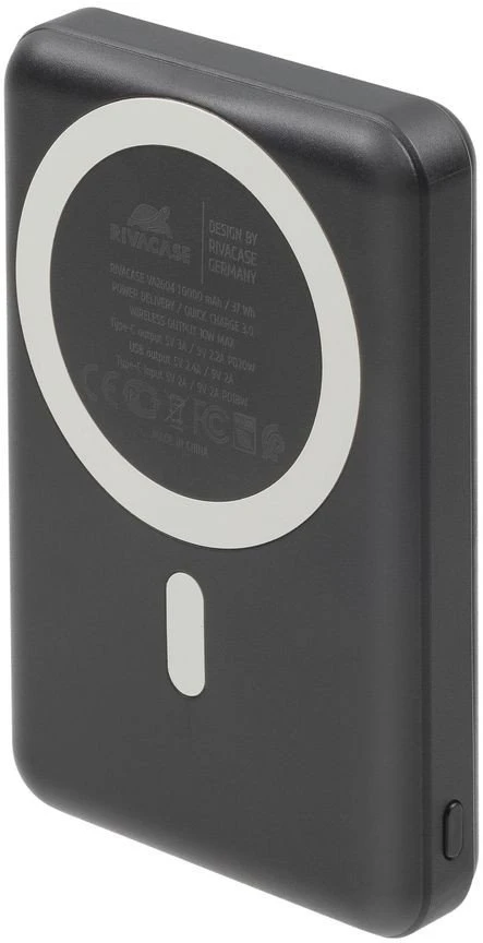Powerbank Rivacase VA2604 10000 mAh 20W juoda