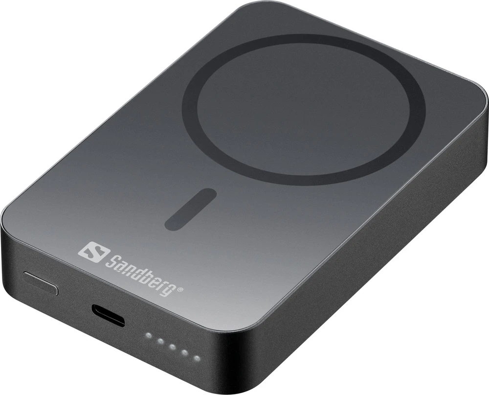Sandberg Magnet Wireless Powerbank 10000 ALU