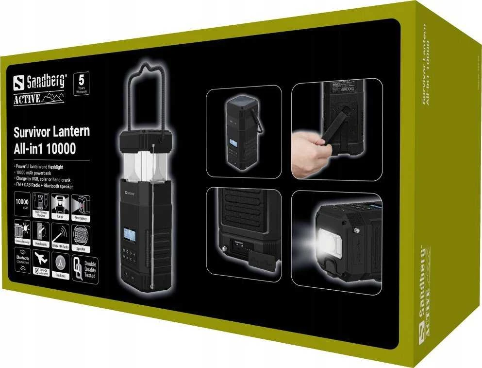 Sandberg Survivor Lantern All-in1 10000