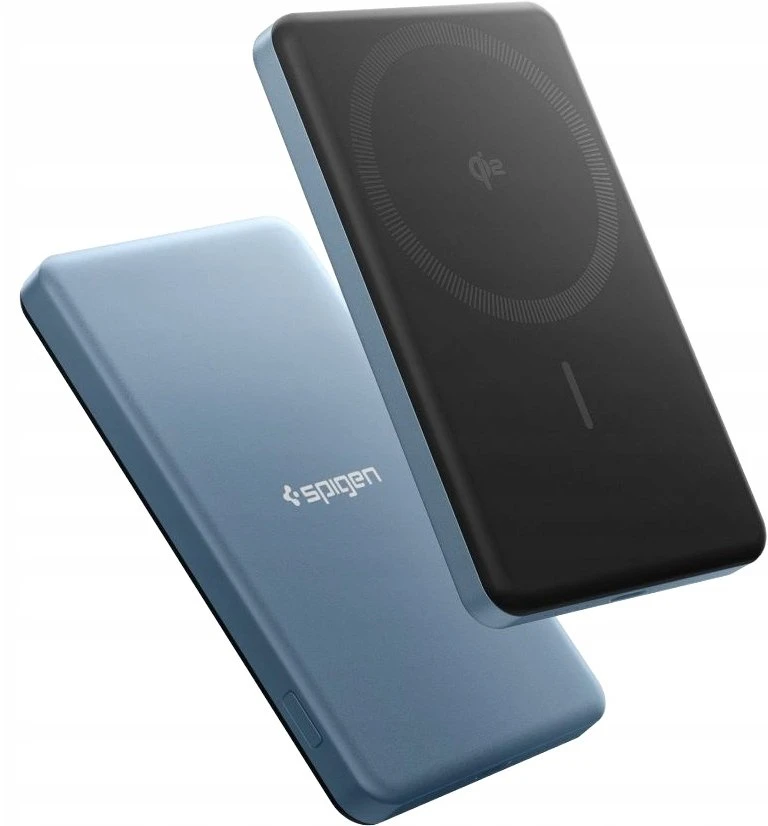 „Spigen Essential“ 5000mAh 22,5W „MagSafe“ nešiojamas įkroviklis, žalsvai mėlynas EA2205MQ