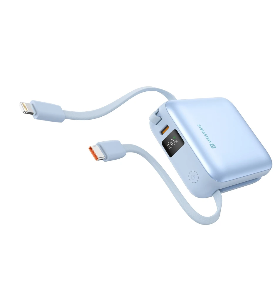 Powerbank Swissten SPACE 10000 mAh Mėlyna