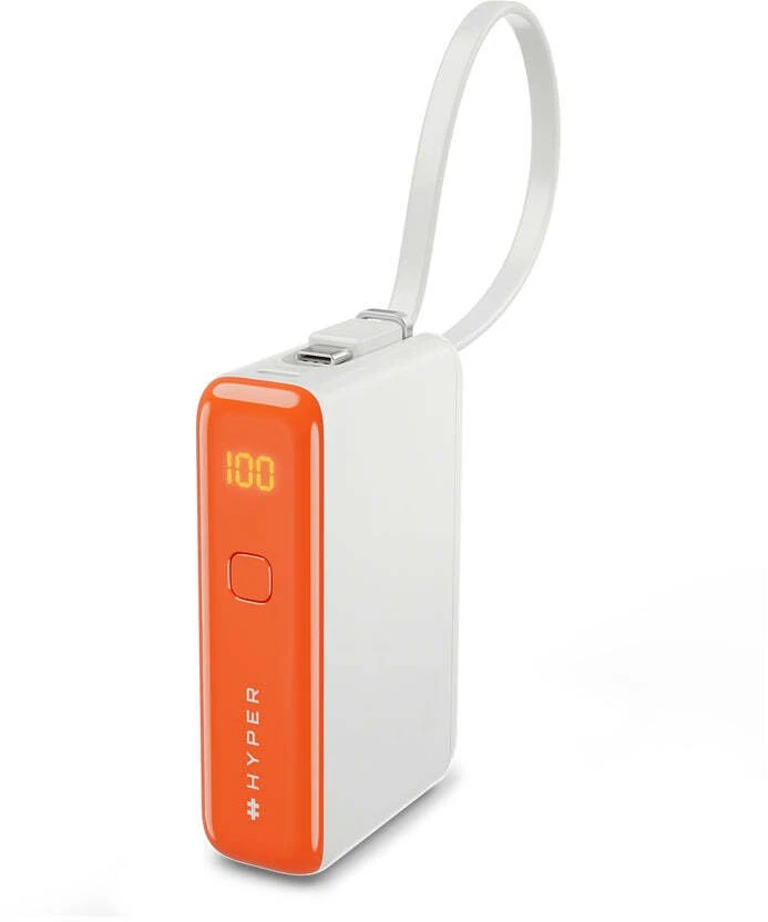Powerbank Targus Hyperhyperjuice Flex 10K 30W/Power Bank - Oranžinis (HJ5401OGGL)