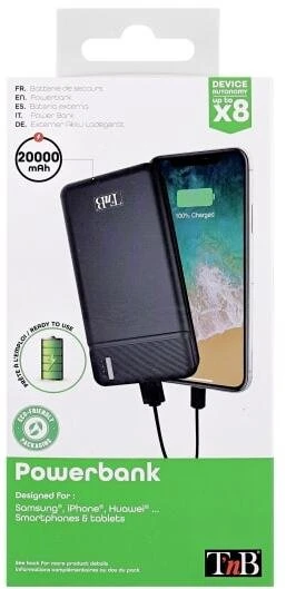 Powerbank TnB 2w1 PBU20000 20000 mAh (SB11468)