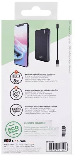 Powerbank TnB 2w1 PBU20000 20000 mAh (SB11468)