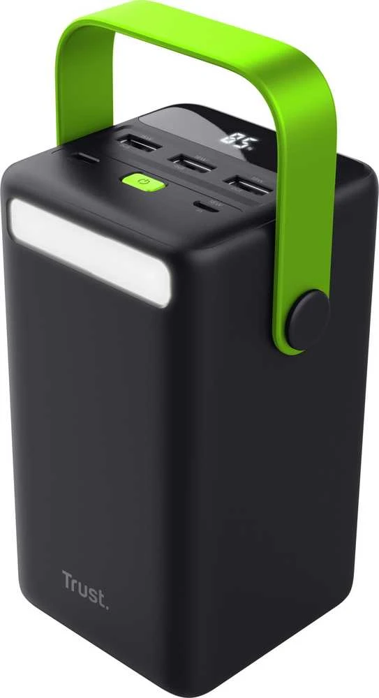Trust Redoh XXL - 50,000 mAh power bank (juodas, žalias)