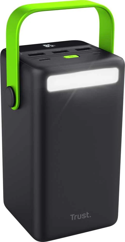 Trust Redoh XXL - 50,000 mAh power bank (juodas, žalias)