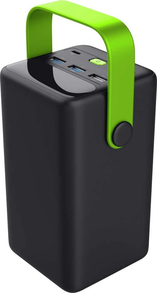 Trust Redoh XXL - 50,000 mAh power bank (juodas, žalias)