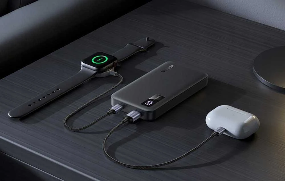 LiPo išorinis akumuliatorius (Powerbank) 10000mAh 22.5W USB-C, USB PB311 UGREEN