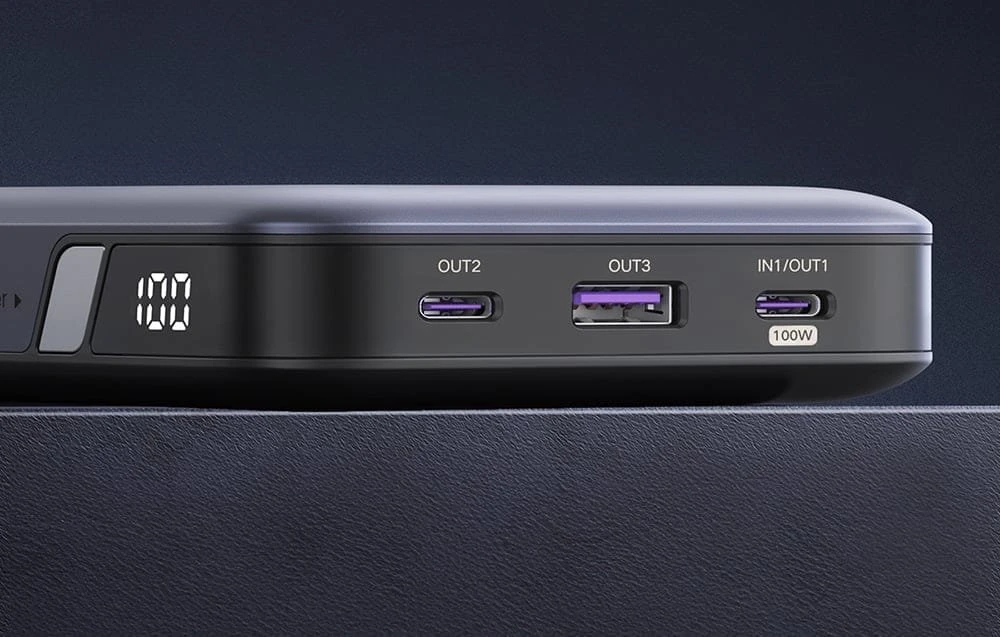 LiPo išorinis akumuliatorius (Powerbank) 20000mAh 100W 2xUSB-C PB720 Ugreen