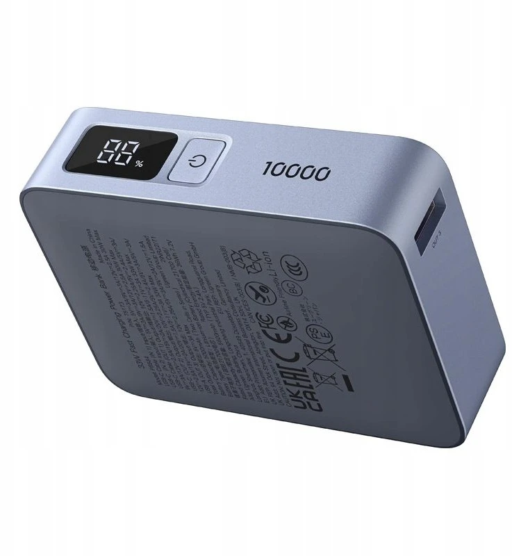 Powerbank Ugreen PB584 10000mAh Pilka
