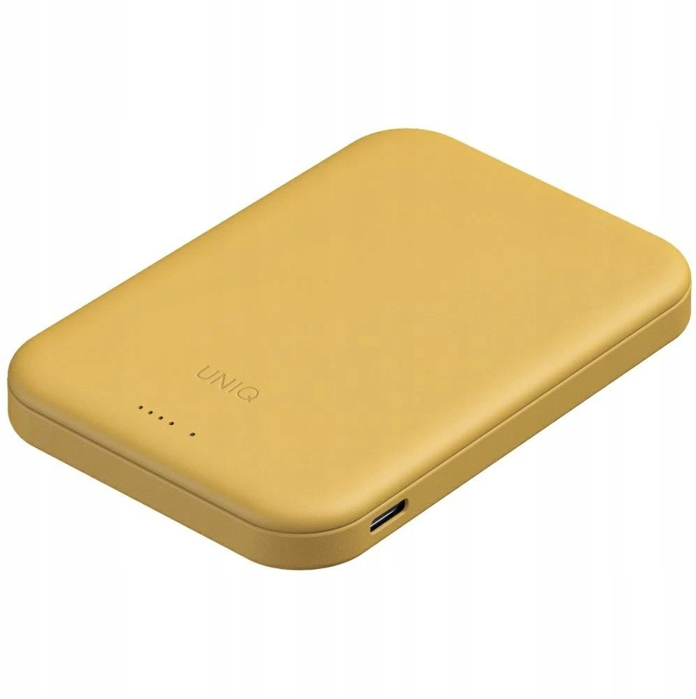 Uniq Lyden Lexa Magnetic 5000mAh PD USB-C MagSafe Power Bank – Geltona
