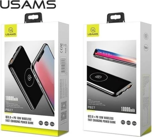 Powerbank Usams 20000mAh Juodas
