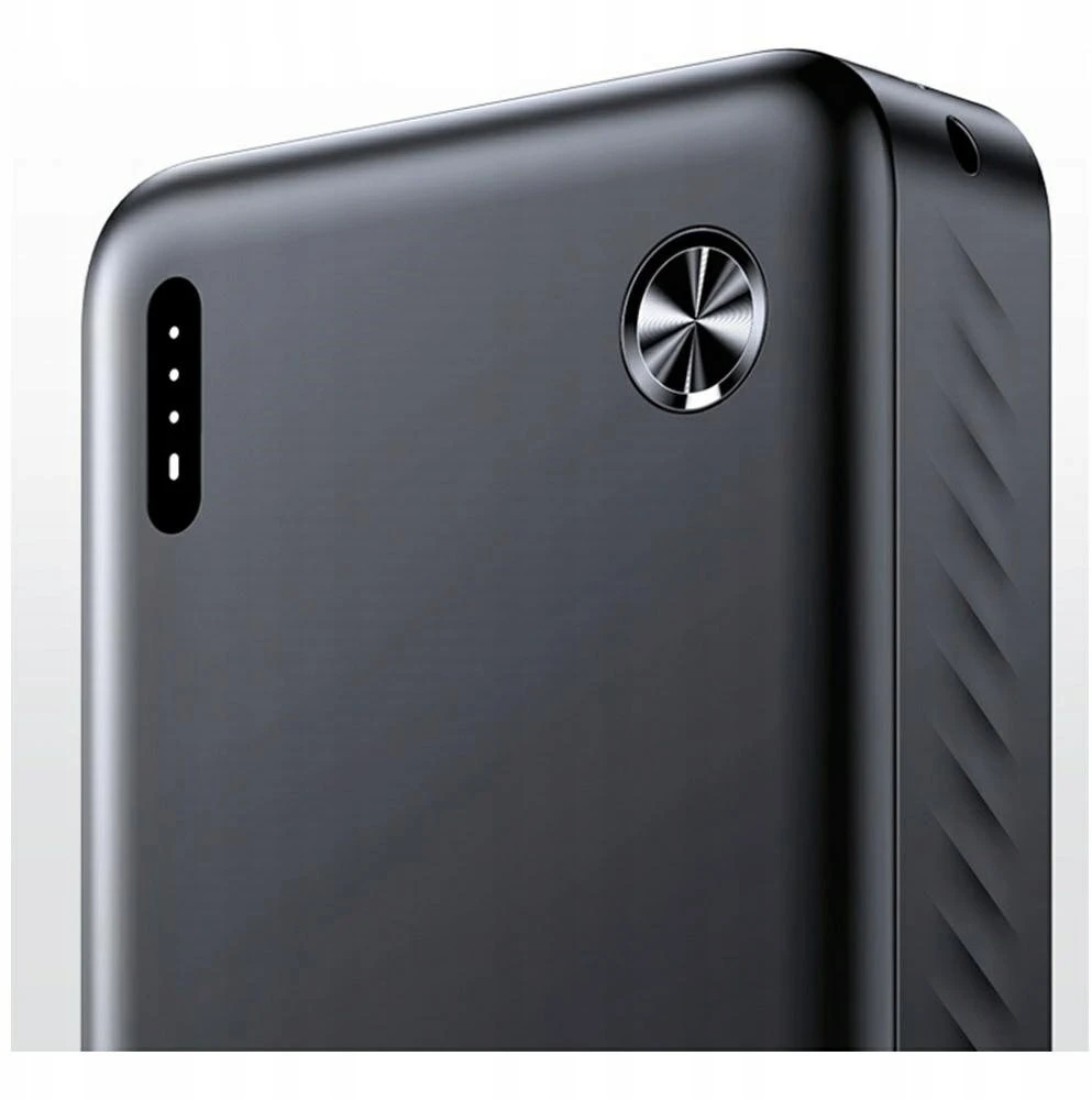 USAMS PB83 išorinė baterija 2xUSB-A 1xUSB-C 20000mAh baltas