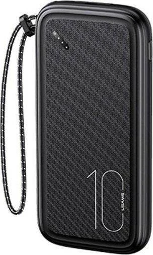 USAMS US-CD150 PB56 2X-USB 10000mAh Juodas