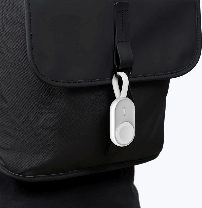 VEGER maitinimo blokas 1200 mAh, skirtas laikrodžiui suderinamai su Apple Watch Pomme (W0102) baltos spalvos
