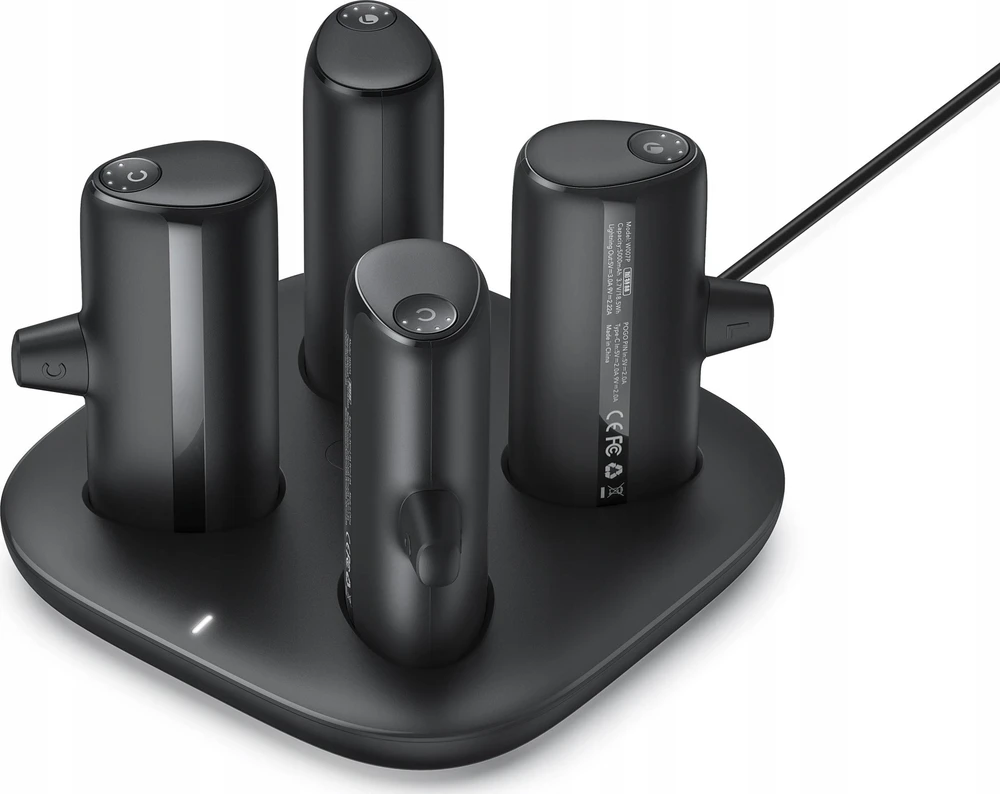 Powerbank Veger Pogo (W007CK) set 4 x 5000 mAh juodas