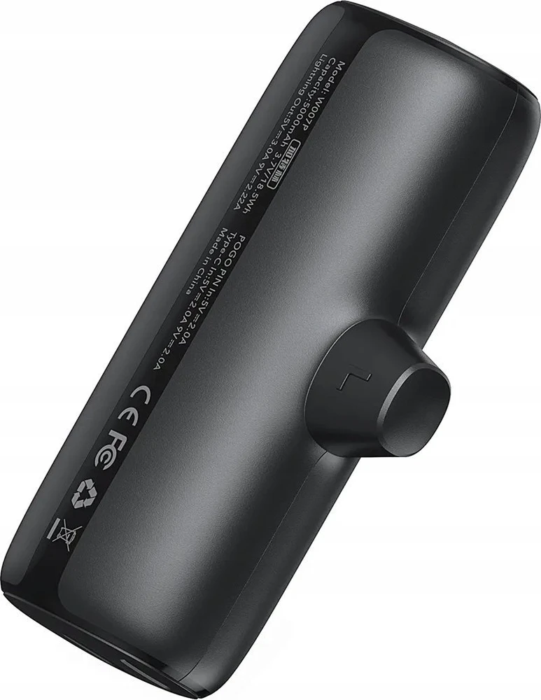 Powerbank Veger Pogo (W007CK) set 4 x 5000 mAh juodas