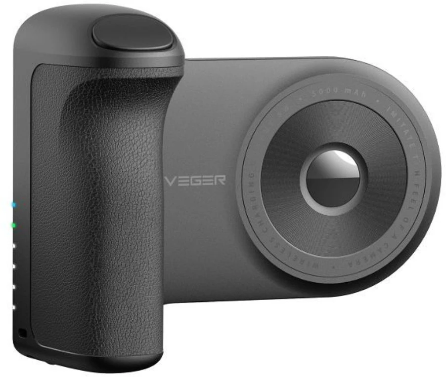 Nešiojamoji baterija, suderinama su „Magsafe Veger“ (W0569) PD QC3.0 20W 5000 mAh juoda