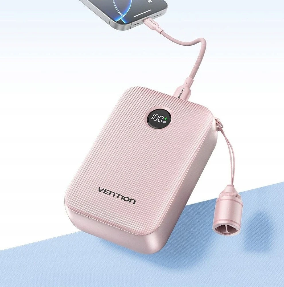 Nešiojamoji baterija „Vention“ 20000mAh, 2xUSB-C, 1xUSB-A, 22,5W