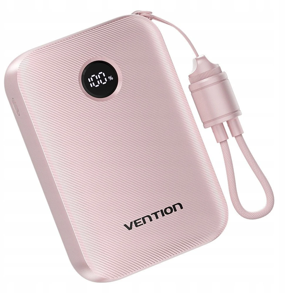 Nešiojamoji baterija „Vention“ 20000mAh, 2xUSB-C, 1xUSB-A, 22,5W, juoda