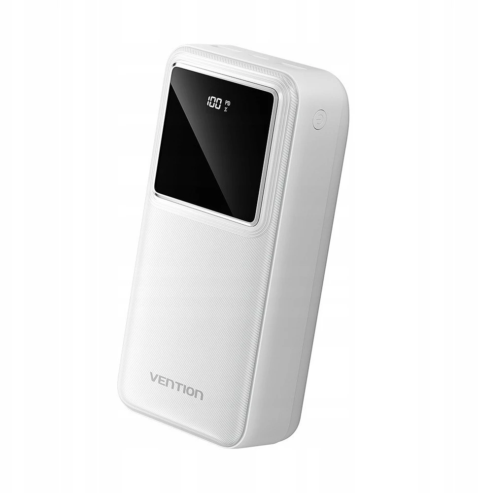 Powerbank Vention FHMW0 30000 mAh, 22,5 W (balta)