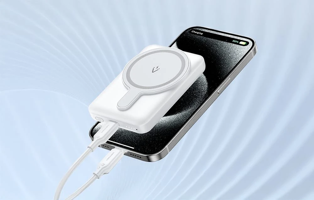 Vention FHSL0 20W magnetinis 5000mAh maitinimo blokas (mėlynas)