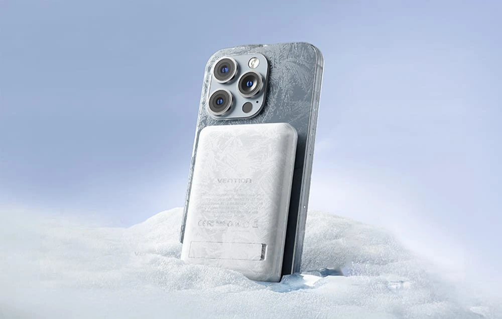 Vention FHSL0 20W magnetinis 5000mAh maitinimo blokas (mėlynas)