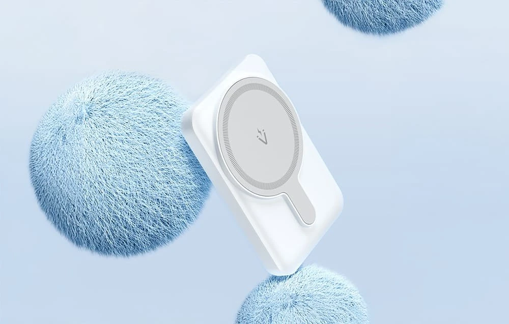 Vention FHSL0 20W magnetinis 5000mAh maitinimo blokas (mėlynas)