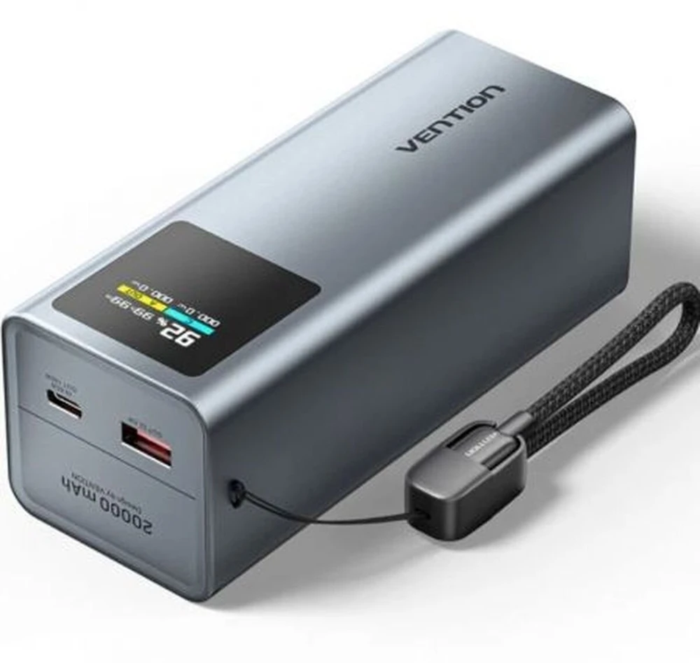 Powerbank Vention FKC 20000mAh Pilka
