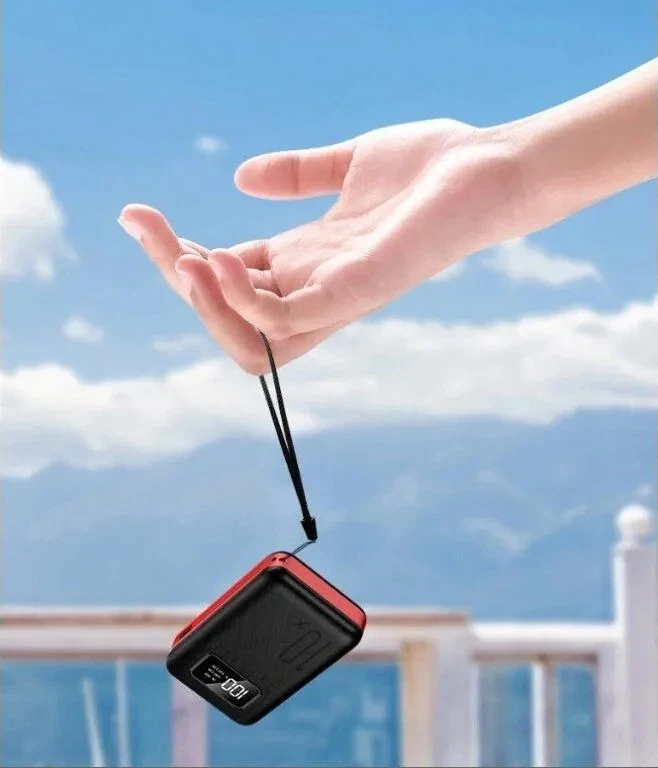 Viking powerbank go10, 10000mAh, balta
