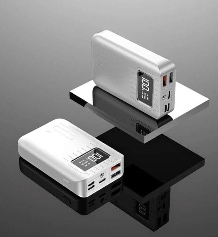 Viking powerbank go10, 10000mAh, balta