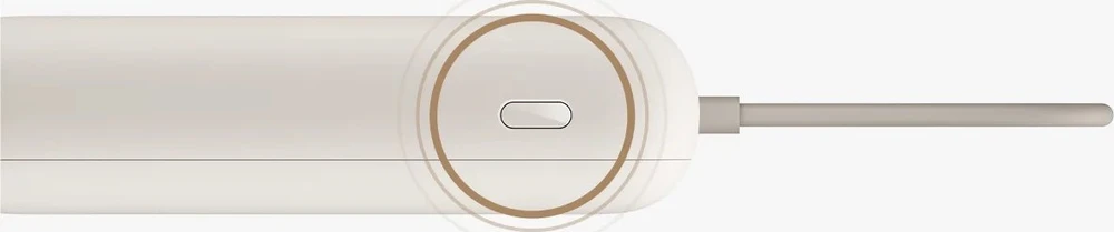 Išorinė baterija Xiaomi Power Bank 10000mAh (su integruotu kabeliu), kreminės spalvos