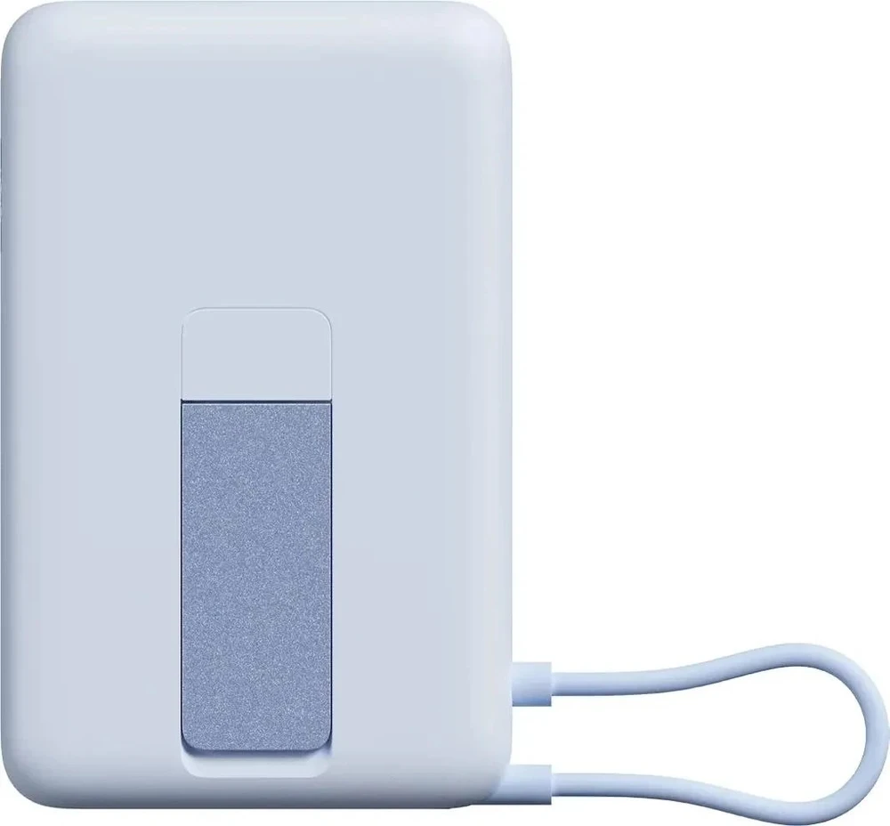 „Xiaomi“ magnetinė išorinė baterija 10000 su įmontuota | 10000 mAh | Mėlyna