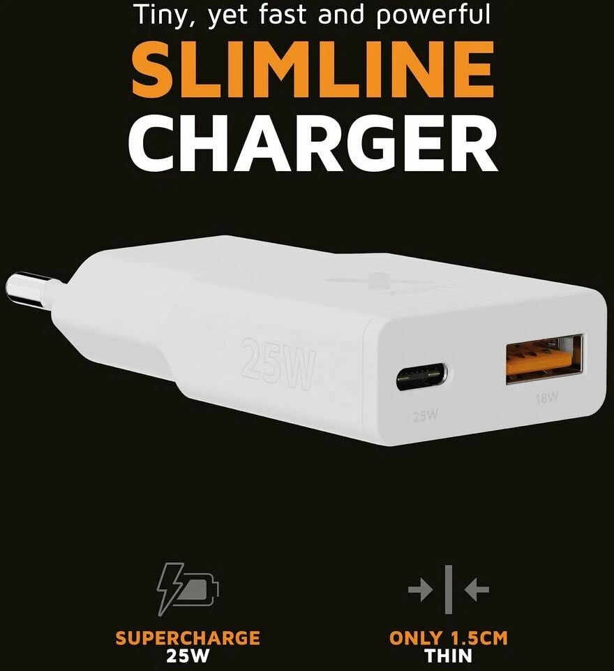 Powerbank Xtorm SlimLine Baltas
