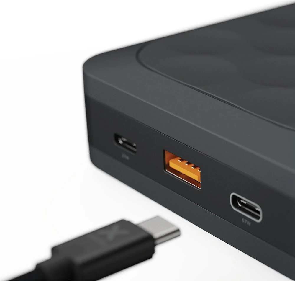 „Xtorm“ – išorinė baterija USB-C PD 67W 45.000mAh 2xUSB-C, juoda