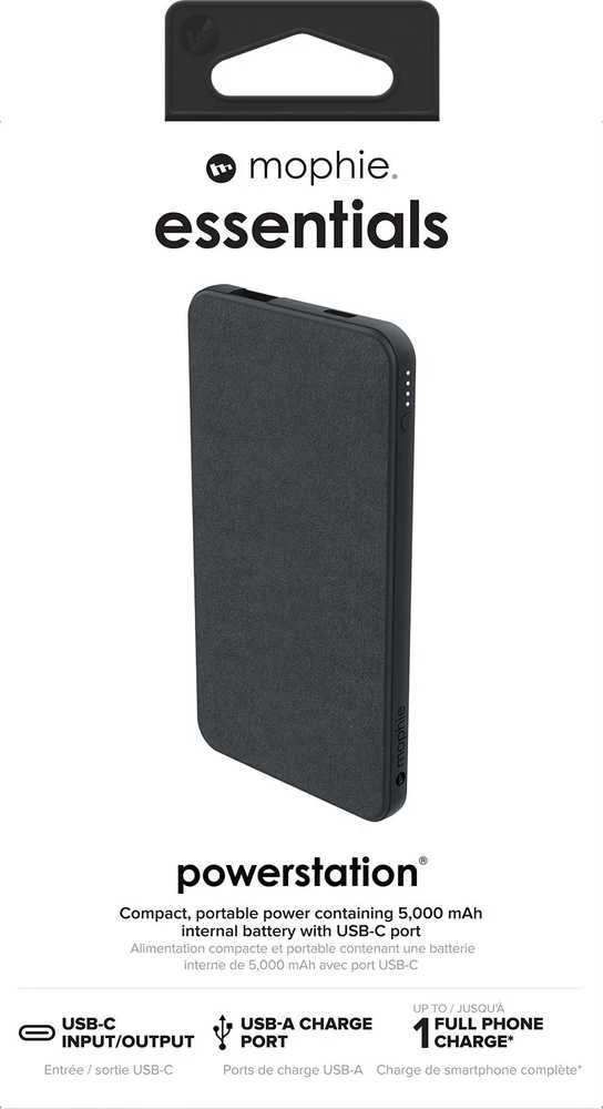 Išorinė baterija „Zagg International Mophie Essentials“ 5000mAh Juodas
