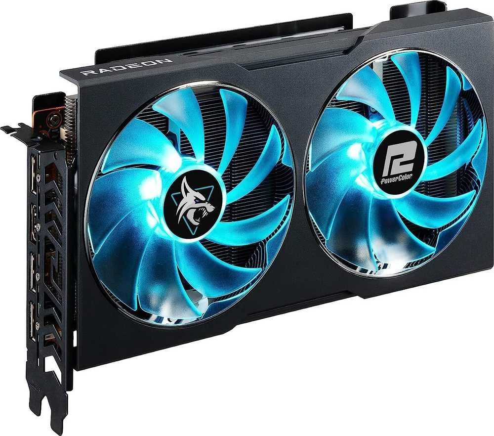 Vaizdo plokštė Powercolor Tul POWERCOLOR Hellhound AMD Radeon RX 7600 8GB GDDR6