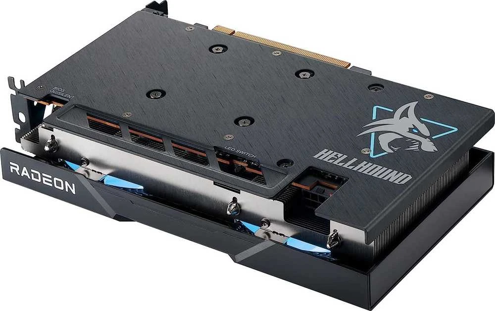 Vaizdo plokštė Powercolor Tul POWERCOLOR Hellhound AMD Radeon RX 7600 8GB GDDR6