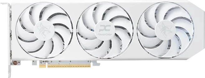 Vaizdo plokštė PowerColor Radeon RX 9060 XT Hellhound Spectral Baltas 16GB OC