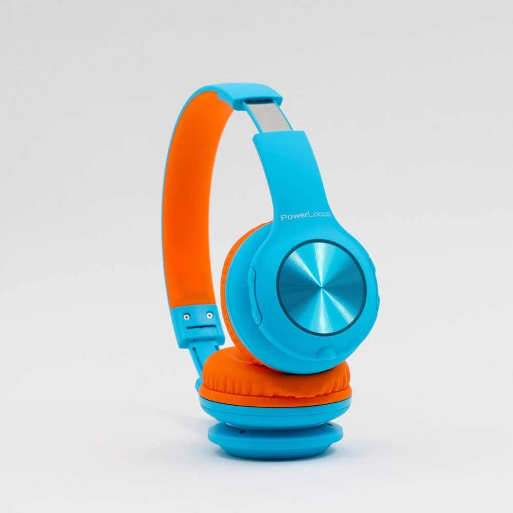 PowerLocus Bluetooth Ausinės PLED Kids Mėlyna/Ora