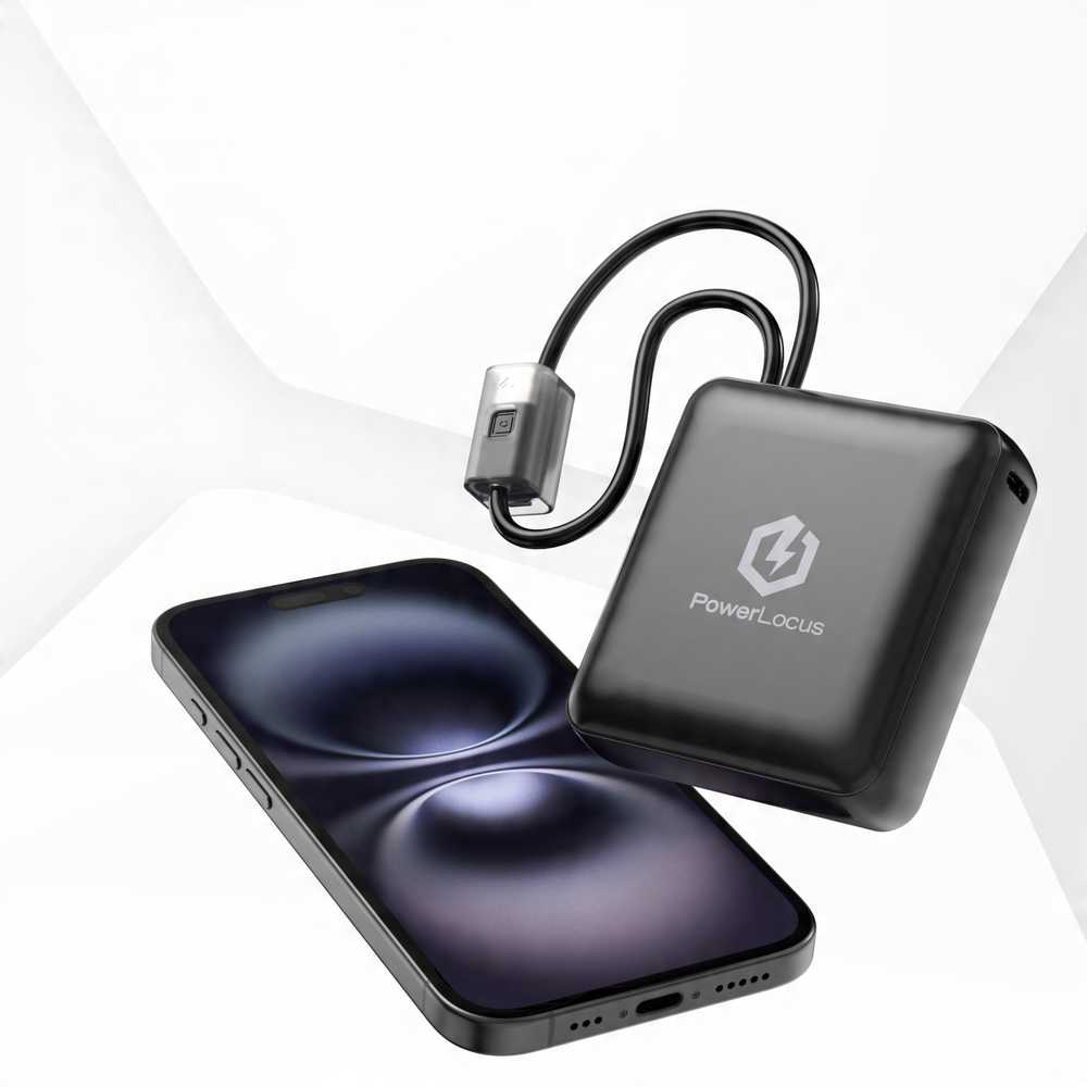 „PowerLocus“ išorinė baterija 10 000 mAh
