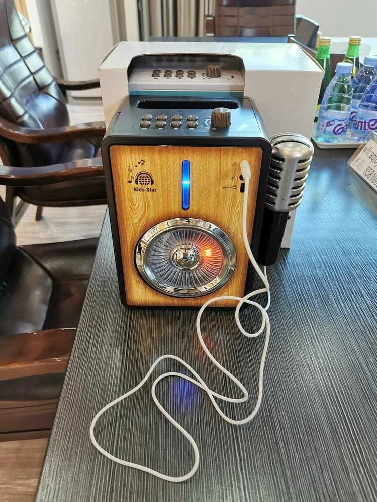 Ramiz Bluetooth stiprintuvas su mikrofonu vaikams