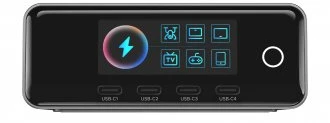 PowerNeed Įkroviklis Newell GaN 240 W TFT tinklo įkroviklis - EU