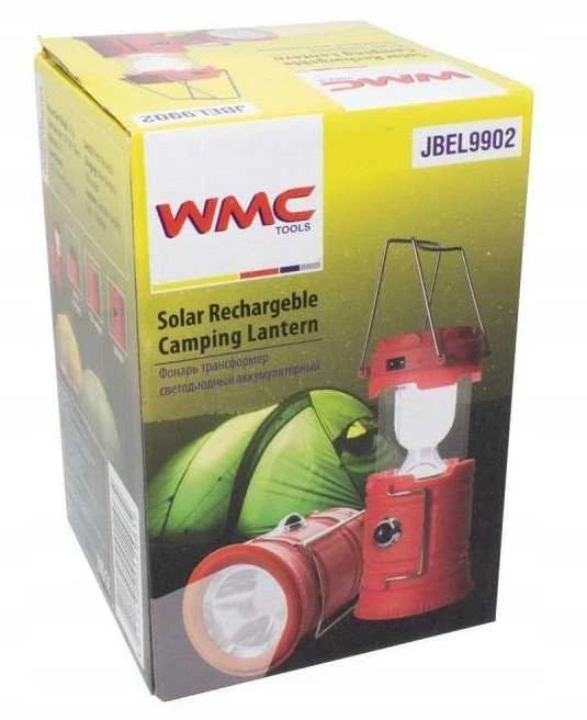 WMC TOOLS Lampa solarna LED akumuliatorinė 50lm/30lm