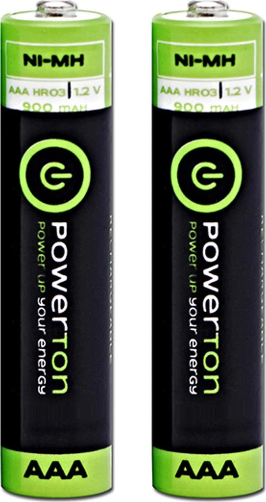 Powerton AAA 900mAh įkraunamos baterijos, 2 vnt.