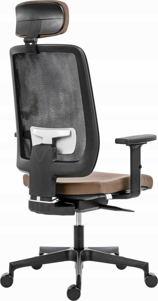 Powerton Biuro kėdė Lucie ergonomiška biuro kėdė, smėlio spalvos