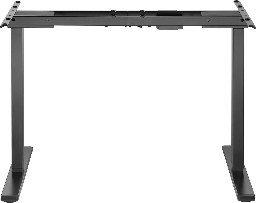 Powerton Desk rėmas/pagrindas, elektra reguliuojamas, tarpų reguliavimas 500mm, apsaugos nuo susidūrimo sistema, juoda, keliamoji galia 100 kg, Powerton